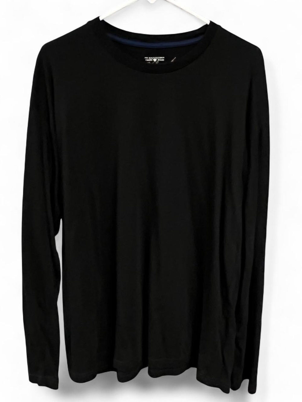 Ralph Lauren Sleepwear Long Sleeve Shirt Black Men’s XL
